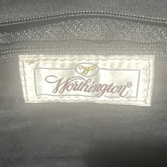 Worthington Black and Gold Geometric Shoulder Bag - Picture 2 of 14